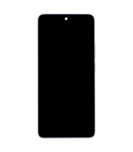 LCD Display + Touch Unit + Front Cover for Xiaomi Redmi Note 14 5G Purple (Service Pack)