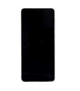 LCD display + Touch Unit + Front Cover Samsung A336B Galaxy A33 5G Awesome White (Service Pack) 