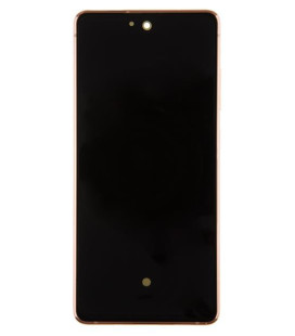 LCD display + Touch Unit + Front Cover Samsung G781 5G Galaxy S20 FE Cloud Orange (Service Pack)