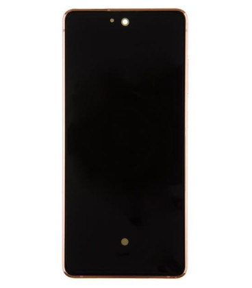 LCD display + Touch Unit + Front Cover Samsung G781 5G Galaxy S20 FE Cloud Orange (Service Pack)