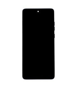 Motorola Edge 60 LCD Display + Touch Unit + Front Cover Gibraltar Sea (Service Pack)