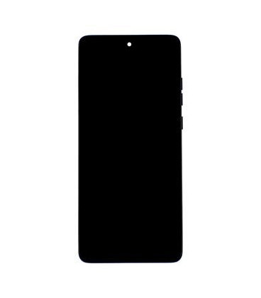 Motorola Edge 60 LCD Display + Touch Unit + Front Cover Gibraltar Sea (Service Pack)