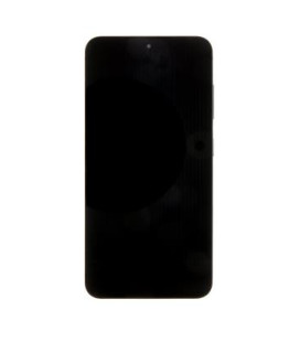 LCD display + Touch Unit + Front Cover Samsung S911 Galaxy S23 Phantom Black (Service Pack) 