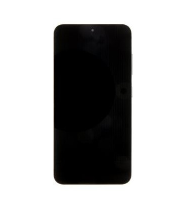 LCD display + Touch Unit + Front Cover Samsung S911 Galaxy S23 Phantom Black (Service Pack) 