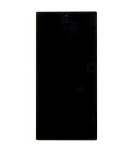 LCD display + Touch Unit + Front Cover Samsung S918 Galaxy S23 Ultra Lavender (Service Pack) 