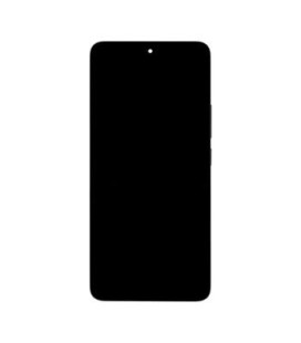 LCD Display + Touch Unit + Front Cover for Xiaomi Redmi Note 13 Pro 5G Black (Service Pack)