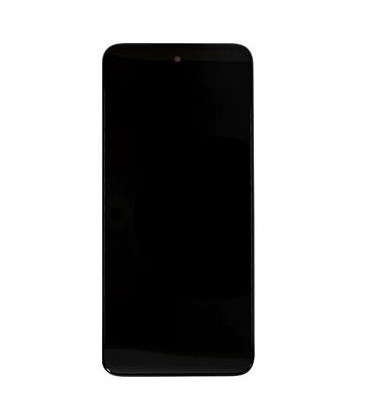 LCD Display + Touch Unit + Front Cover for Xiaomi Redmi 10 (2022) Black (Service Pack)