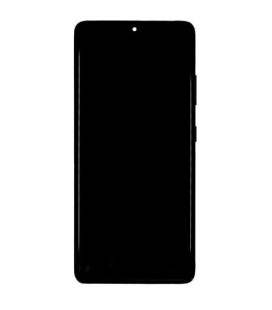 LCD display + Touch Unit + Front cover Samsung SM-G998 Galaxy S21Ultra Phantom Black (Service Pack)