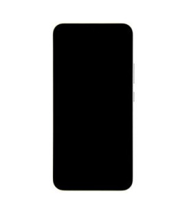 LCD display + Touch Unit + Front Cover Samsung A346B Galaxy A34 5G Awesome Silver (Service Pack) 
