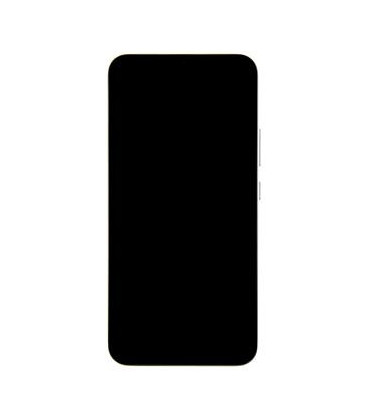 LCD display + Touch Unit + Front Cover Samsung A346B Galaxy A34 5G Awesome Silver (Service Pack) 