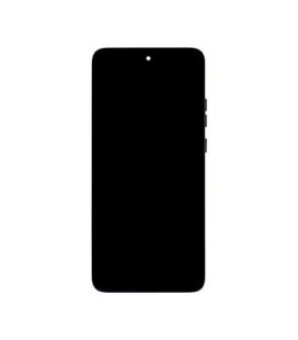 Motorola Edge 50 Neo LCD Display + Touch Unit + Front Cover Grisaille (Service Pack)