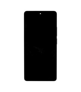 LCD Display + Touch Unit + Front Cover for Xiaomi Redmi Note 13 Pro 4G Black (Service Pack)
