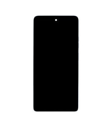 Motorola G75 5G LCD Display + Touch Unit + Front Cover Green (Service Pack)