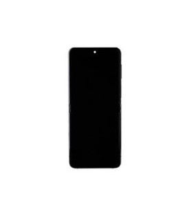 LCD display + Touch Unit + Front Cover Samsung F731 Galaxy Z Flip 5 5G Cream (Service Pack)