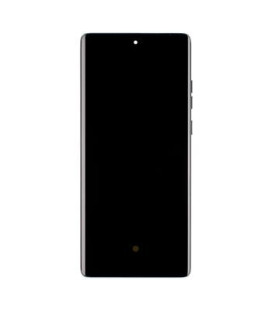 Motorola Edge 50 Fusion LCD Display + Touch Unit + Front Cover Forest Blue (Service Pack)