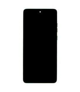 Motorola Edge 60 LCD Display + Touch Unit + Front Cover Shamrock (Service Pack)
