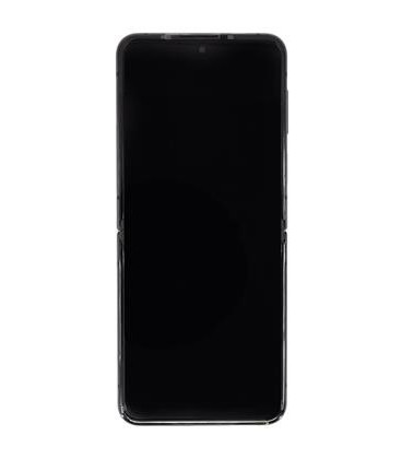 LCD display + Touch Unit + Front Cover Samsung F721 Galaxy Z Flip 4 5G Graphite (Service Pack)