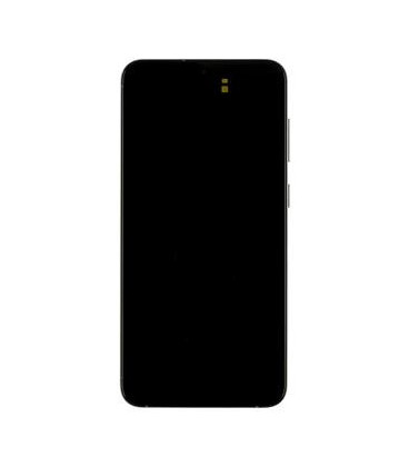 LCD display + Touch Unit + Front Cover Samsung S916 Galaxy S23+ Graphite (Service Pack) 