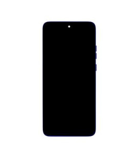 Motorola Edge 50 Neo LCD Display + Touch Unit + Front Cover Blue (Service Pack)