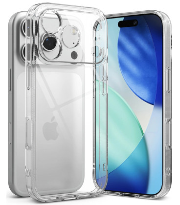 Skaidrus dėklas Apple iPhone 17 Pro telefonui "Ringke Fusion"