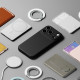Juodas dėklas Apple iPhone 17 Pro telefonui "Ringke Onyx Magnetic Magsafe"