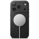 Juodas dėklas Apple iPhone 17 Pro telefonui "Ringke Silicone Magnetic Magsafe"