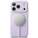 Purpurinis dėklas Apple iPhone 17 Pro telefonui "Ringke Silicone Magnetic Magsafe"