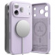 Purpurinis dėklas Apple iPhone 17 Pro telefonui "Ringke Silicone Magnetic Magsafe"
