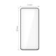 Apsauginis grūdintas stiklas Samsung Galaxy S25 FE telefonui "Tech-Protect Glass Fit+ 2-Pack"