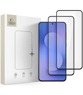 Apsauginis grūdintas stiklas Samsung Galaxy S25 FE telefonui "Tech-Protect Glass Fit+ 2-Pack"