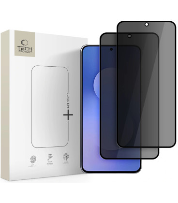 (Privacy) apsauginis grūdintas stiklas Samsung Galaxy S25 FE telefonui "Tech-Protect Glass Spy+ 2-Pack"