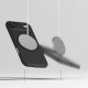 Juodas dėklas Apple iPhone 17 Air telefonui "Ringke Onyx Magnetic Magsafe"