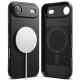 Juodas dėklas Apple iPhone 17 Air telefonui "Ringke Onyx Magnetic Magsafe"