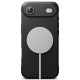 Juodas dėklas Apple iPhone 17 Air telefonui "Ringke Onyx Magnetic Magsafe"