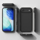 Juodas dėklas Apple iPhone 17 Air telefonui "Ringke Silicone Magnetic Magsafe"