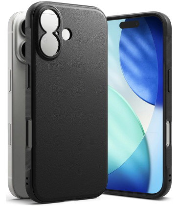 Juodas dėklas Apple iPhone 17 telefonui "Ringke Onyx"
