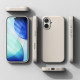 Pilkas dėklas Apple iPhone 17 telefonui "Ringke Silicone Magnetic Magsafe"