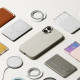 Pilkas dėklas Apple iPhone 17 telefonui "Ringke Silicone Magnetic Magsafe"