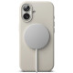 Pilkas dėklas Apple iPhone 17 telefonui "Ringke Silicone Magnetic Magsafe"