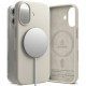 Pilkas dėklas Apple iPhone 17 telefonui "Ringke Silicone Magnetic Magsafe"