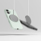 Mėtos spalvos dėklas Apple iPhone 17 telefonui "Ringke Silicone Magnetic Magsafe"