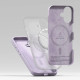 Purpurinis dėklas Apple iPhone 17 telefonui "Ringke Silicone Magnetic Magsafe"