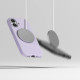 Purpurinis dėklas Apple iPhone 17 telefonui "Ringke Silicone Magnetic Magsafe"