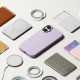 Purpurinis dėklas Apple iPhone 17 telefonui "Ringke Silicone Magnetic Magsafe"