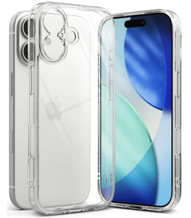 Skaidrus dėklas Apple iPhone 17 telefonui "Ringke Fusion"