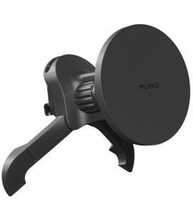 Juodas magnetinis automobilinis telefono laikiklis "Puro Adjustable Car Holder"