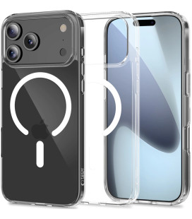 Skaidrus dėklas Apple iPhone 17 Pro telefonui "Tech-Protect Flexair Hybrid Magsafe"