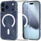 Skaidrus dėklas su blizgučiais Apple iPhone 17 Pro telefonui "Tech-Protect Flexair Magsafe Glitter"