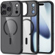Juodas / skaidrus dėklas Apple iPhone 17 Pro telefonui "Tech-Protect Magmat Magsafe"