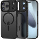 Matinis juodas dėklas Apple iPhone 17 Pro Max telefonui "Tech-Protect Magmat Magsafe"